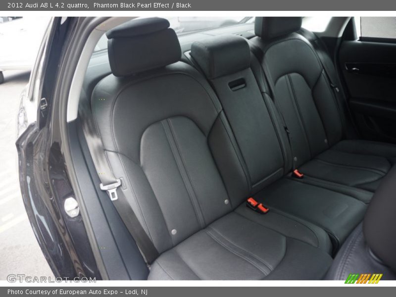 Phantom Black Pearl Effect / Black 2012 Audi A8 L 4.2 quattro