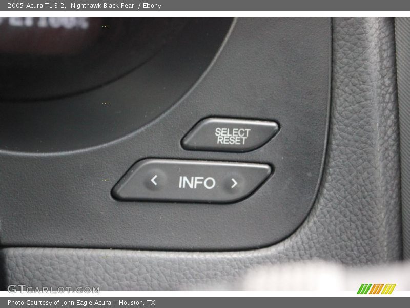 Nighthawk Black Pearl / Ebony 2005 Acura TL 3.2