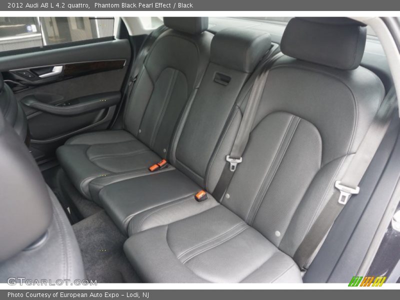 Phantom Black Pearl Effect / Black 2012 Audi A8 L 4.2 quattro