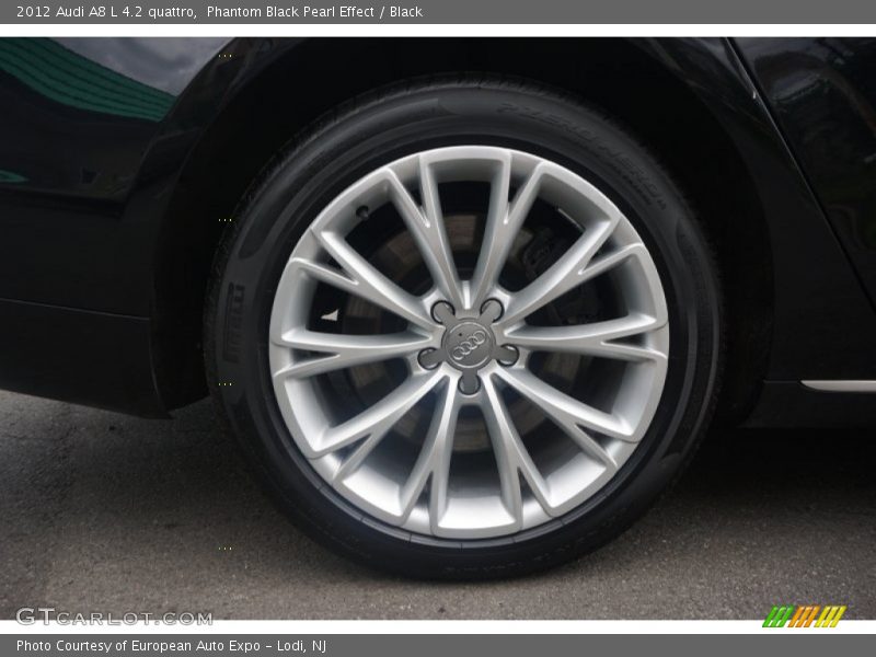 Phantom Black Pearl Effect / Black 2012 Audi A8 L 4.2 quattro