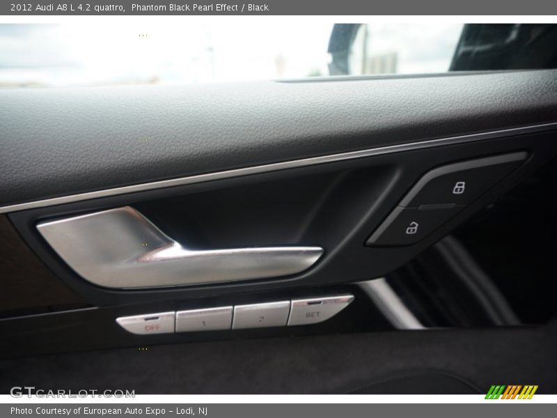 Phantom Black Pearl Effect / Black 2012 Audi A8 L 4.2 quattro