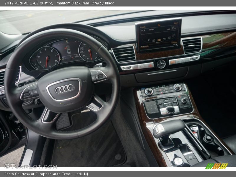 Phantom Black Pearl Effect / Black 2012 Audi A8 L 4.2 quattro