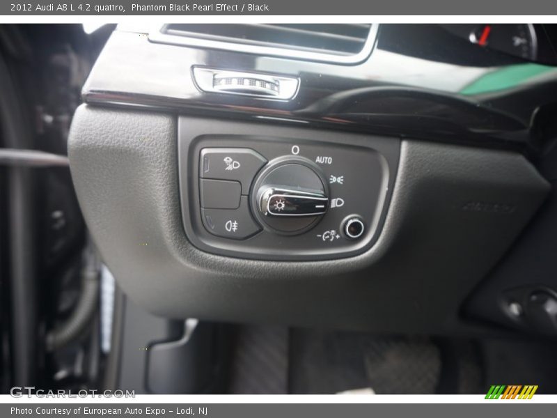Phantom Black Pearl Effect / Black 2012 Audi A8 L 4.2 quattro