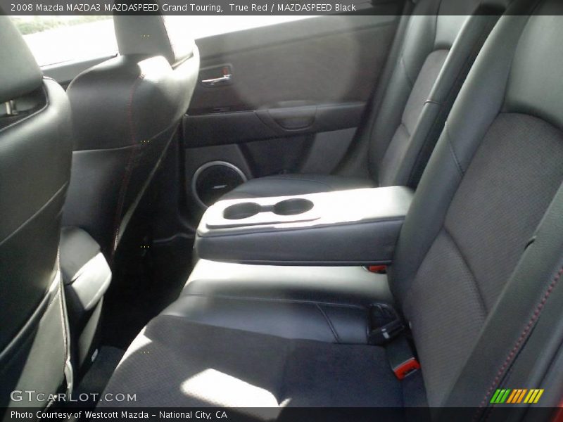 True Red / MAZDASPEED Black 2008 Mazda MAZDA3 MAZDASPEED Grand Touring