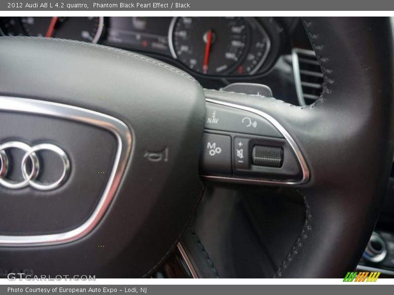 Phantom Black Pearl Effect / Black 2012 Audi A8 L 4.2 quattro