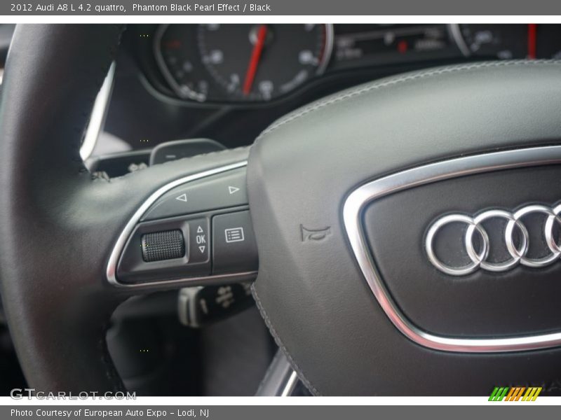 Phantom Black Pearl Effect / Black 2012 Audi A8 L 4.2 quattro