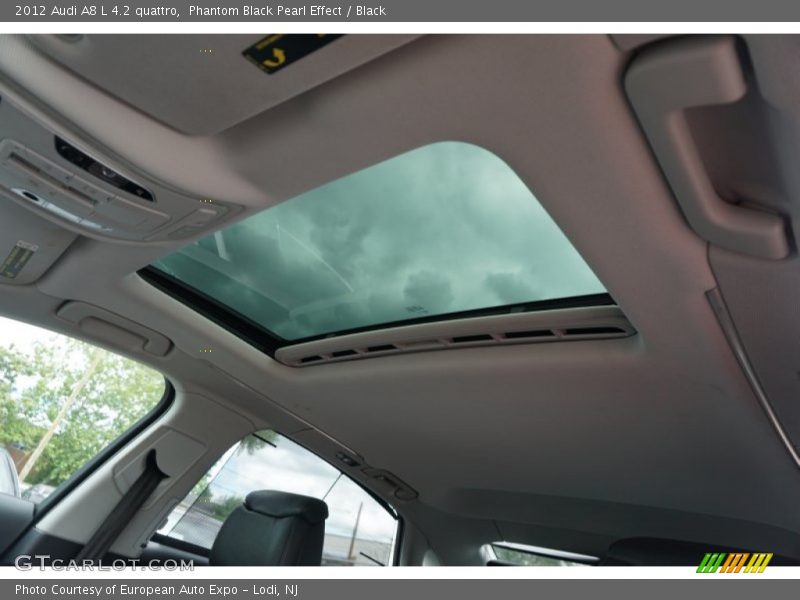 Phantom Black Pearl Effect / Black 2012 Audi A8 L 4.2 quattro