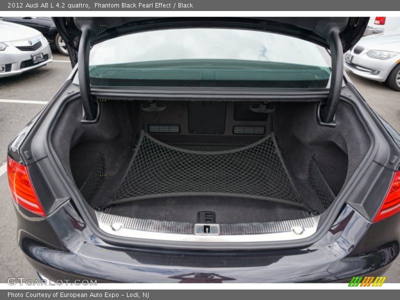 Phantom Black Pearl Effect / Black 2012 Audi A8 L 4.2 quattro