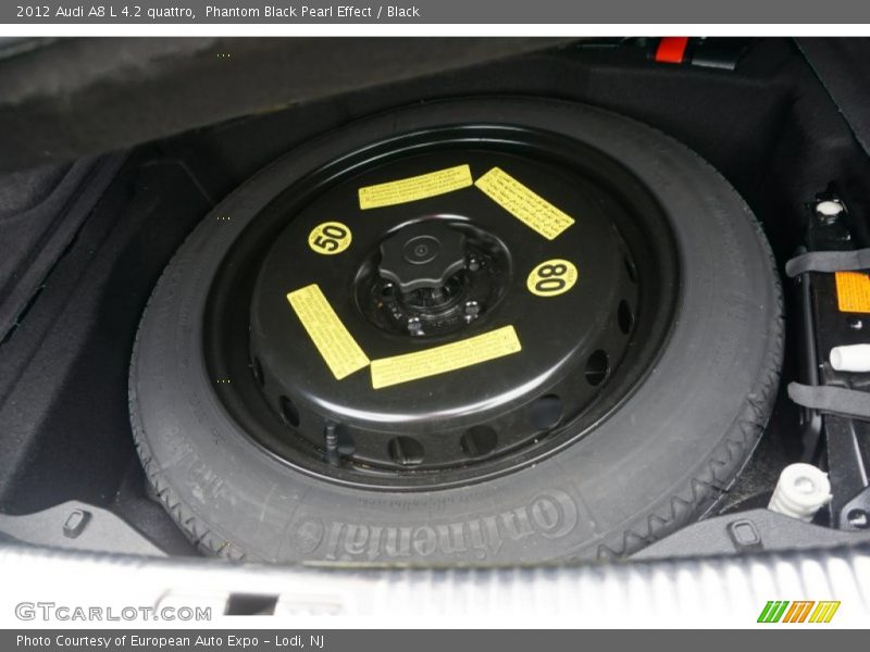 Phantom Black Pearl Effect / Black 2012 Audi A8 L 4.2 quattro