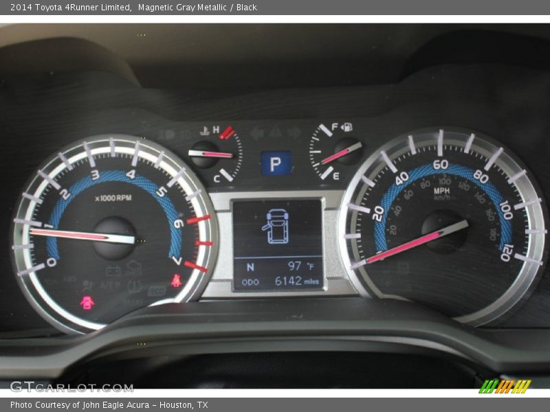 Magnetic Gray Metallic / Black 2014 Toyota 4Runner Limited
