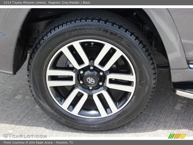 Magnetic Gray Metallic / Black 2014 Toyota 4Runner Limited