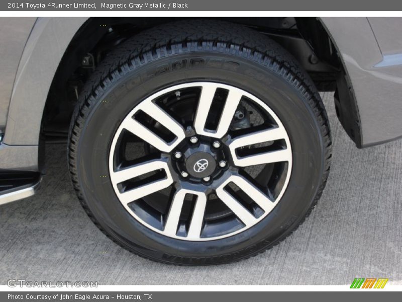 Magnetic Gray Metallic / Black 2014 Toyota 4Runner Limited