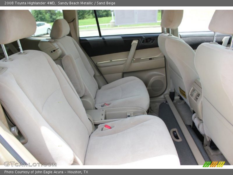 Sandy Beach Metallic / Sand Beige 2008 Toyota Highlander 4WD