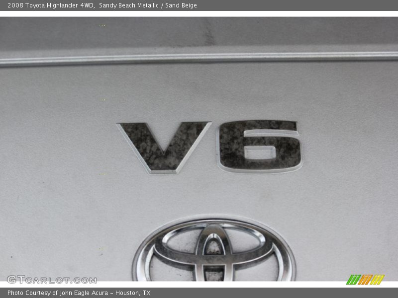 Sandy Beach Metallic / Sand Beige 2008 Toyota Highlander 4WD