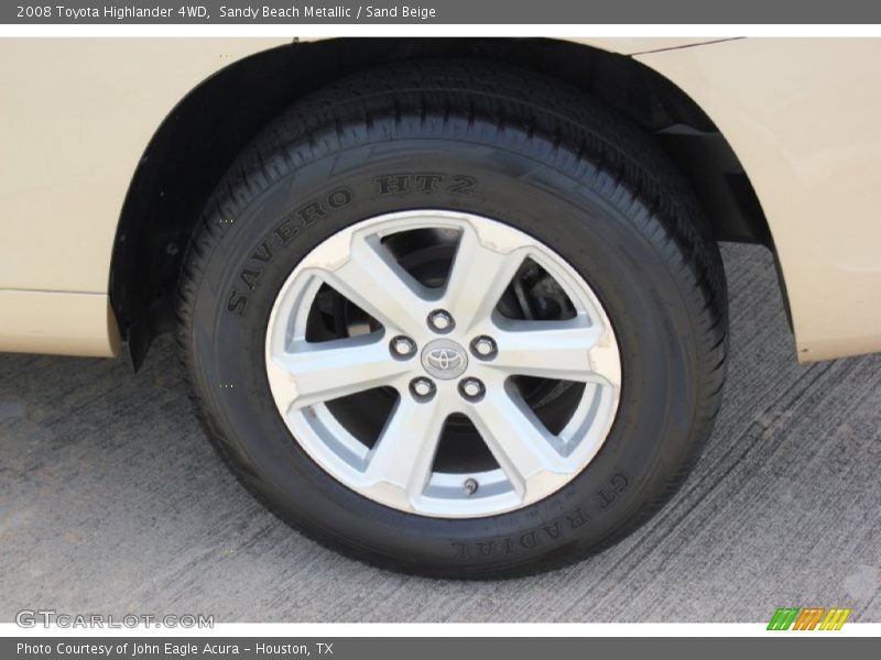Sandy Beach Metallic / Sand Beige 2008 Toyota Highlander 4WD