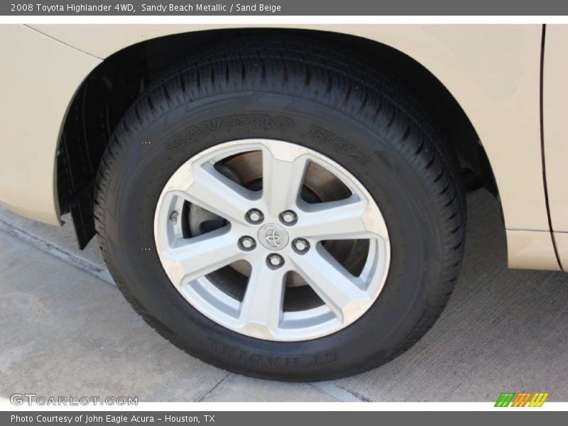 Sandy Beach Metallic / Sand Beige 2008 Toyota Highlander 4WD