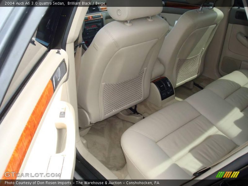 Brilliant Black / Beige 2004 Audi A6 3.0 quattro Sedan