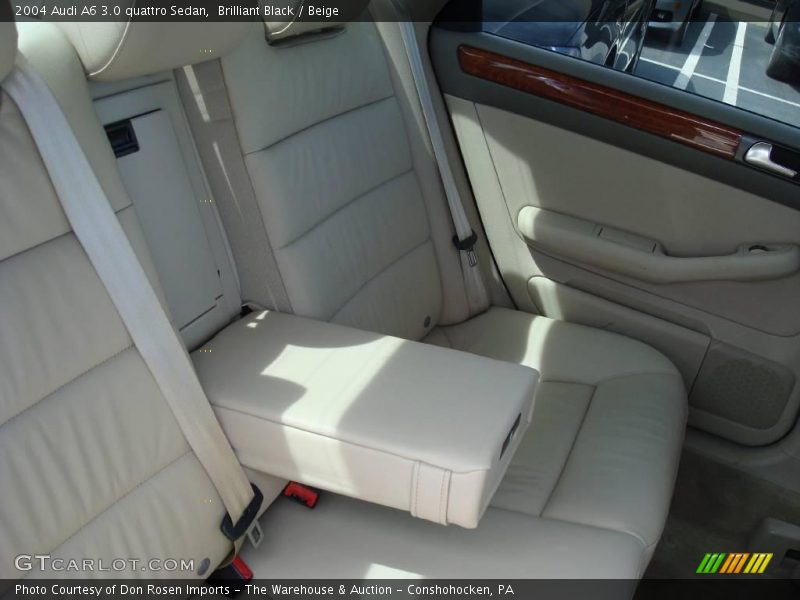 Brilliant Black / Beige 2004 Audi A6 3.0 quattro Sedan