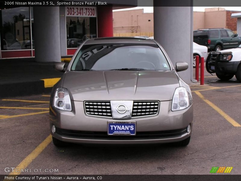 Spirited Bronze Pearl / Black 2006 Nissan Maxima 3.5 SL