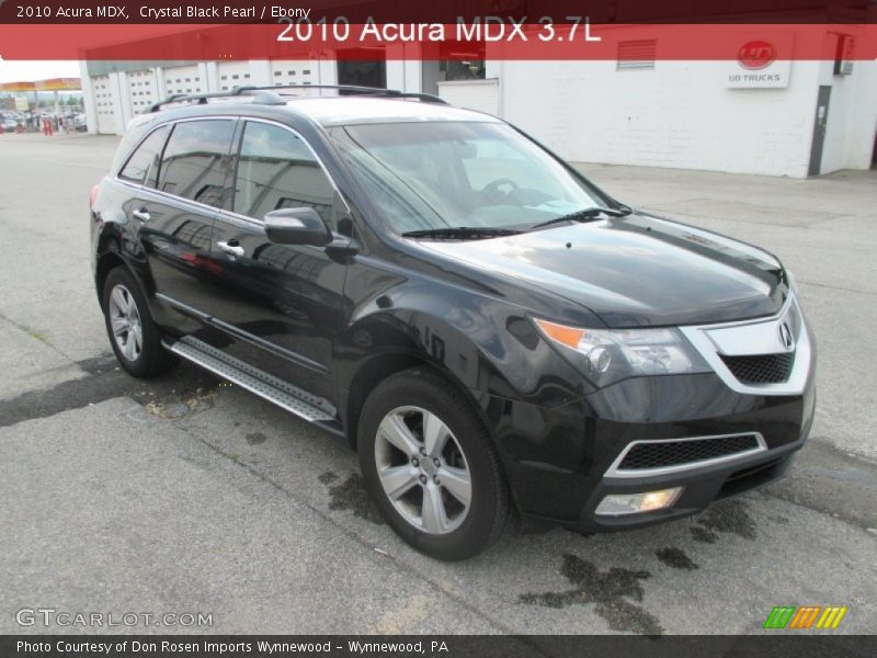 Crystal Black Pearl / Ebony 2010 Acura MDX