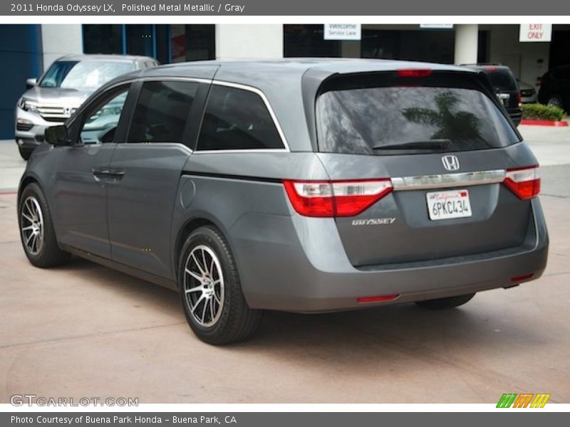 Polished Metal Metallic / Gray 2011 Honda Odyssey LX
