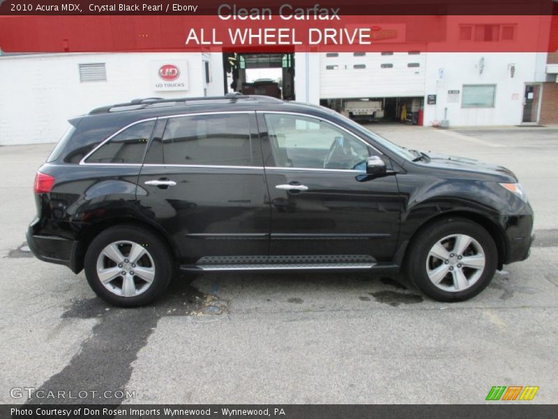 Crystal Black Pearl / Ebony 2010 Acura MDX