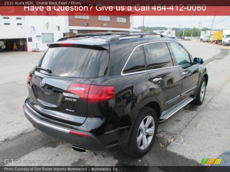 Crystal Black Pearl / Ebony 2010 Acura MDX