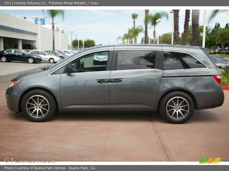 Polished Metal Metallic / Gray 2011 Honda Odyssey LX