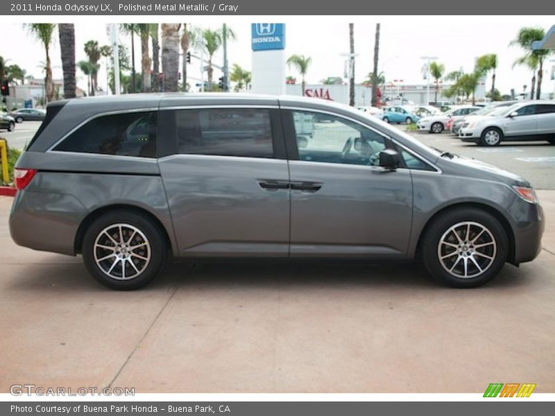 Polished Metal Metallic / Gray 2011 Honda Odyssey LX