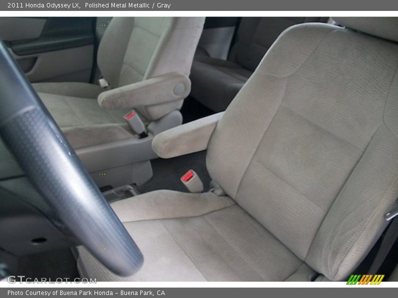 Polished Metal Metallic / Gray 2011 Honda Odyssey LX