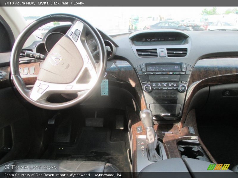 Crystal Black Pearl / Ebony 2010 Acura MDX