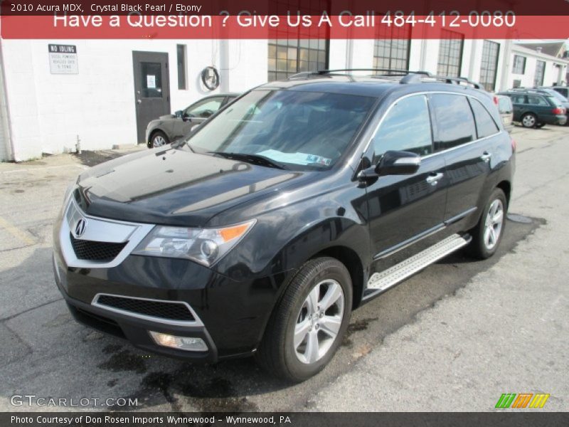 Crystal Black Pearl / Ebony 2010 Acura MDX