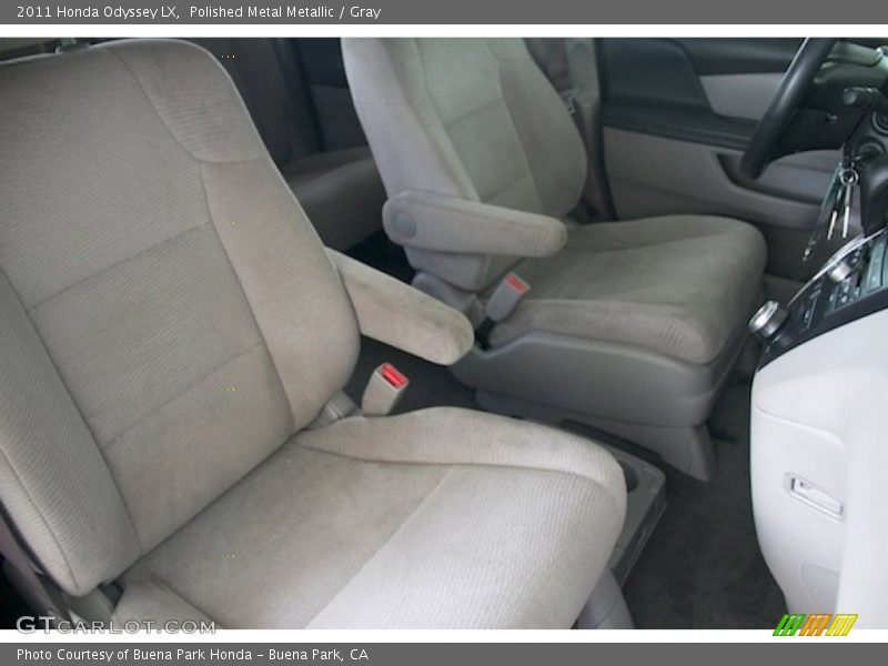 Polished Metal Metallic / Gray 2011 Honda Odyssey LX