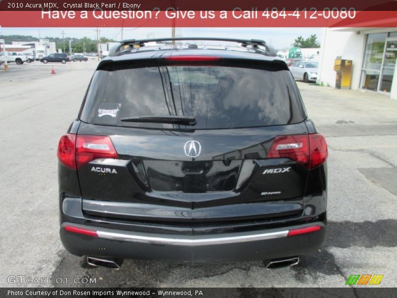 Crystal Black Pearl / Ebony 2010 Acura MDX
