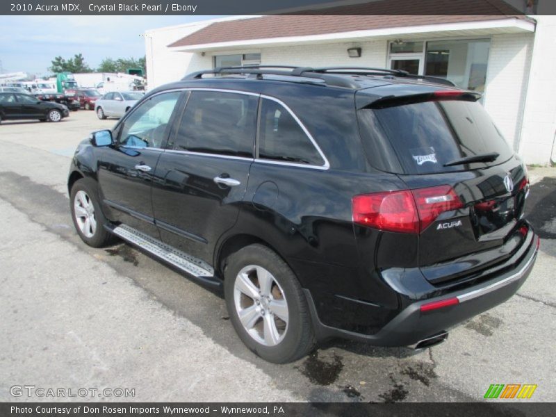 Crystal Black Pearl / Ebony 2010 Acura MDX