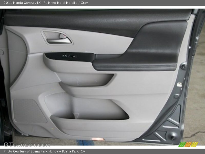 Polished Metal Metallic / Gray 2011 Honda Odyssey LX