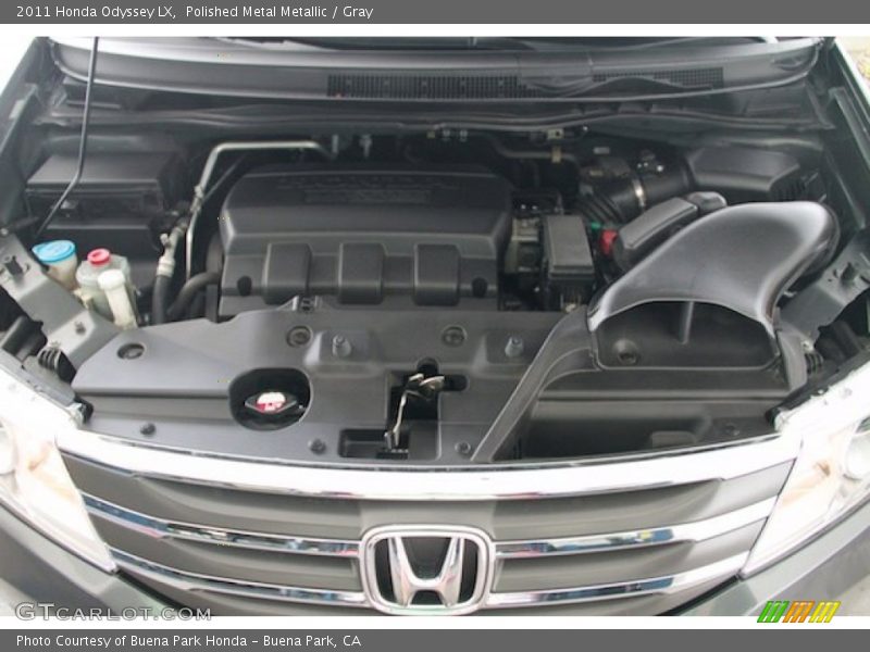 Polished Metal Metallic / Gray 2011 Honda Odyssey LX