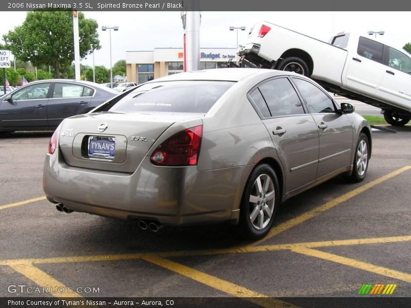 Spirited Bronze Pearl / Black 2006 Nissan Maxima 3.5 SL