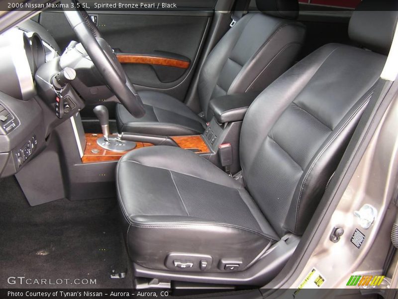 Spirited Bronze Pearl / Black 2006 Nissan Maxima 3.5 SL