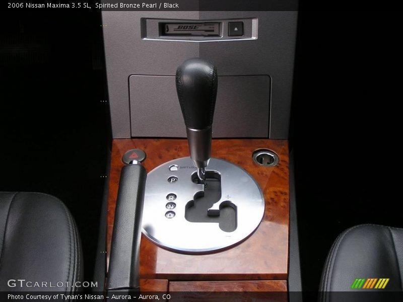 Spirited Bronze Pearl / Black 2006 Nissan Maxima 3.5 SL