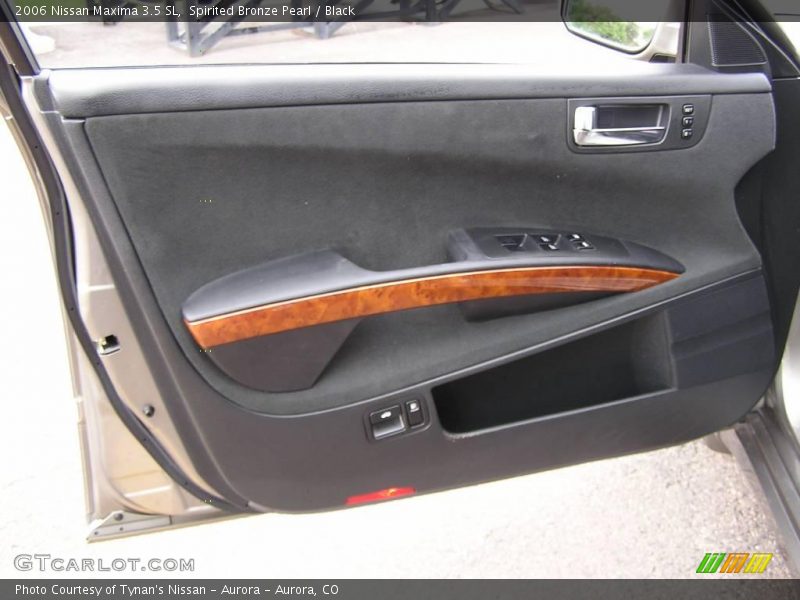 Spirited Bronze Pearl / Black 2006 Nissan Maxima 3.5 SL