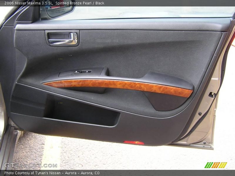 Spirited Bronze Pearl / Black 2006 Nissan Maxima 3.5 SL