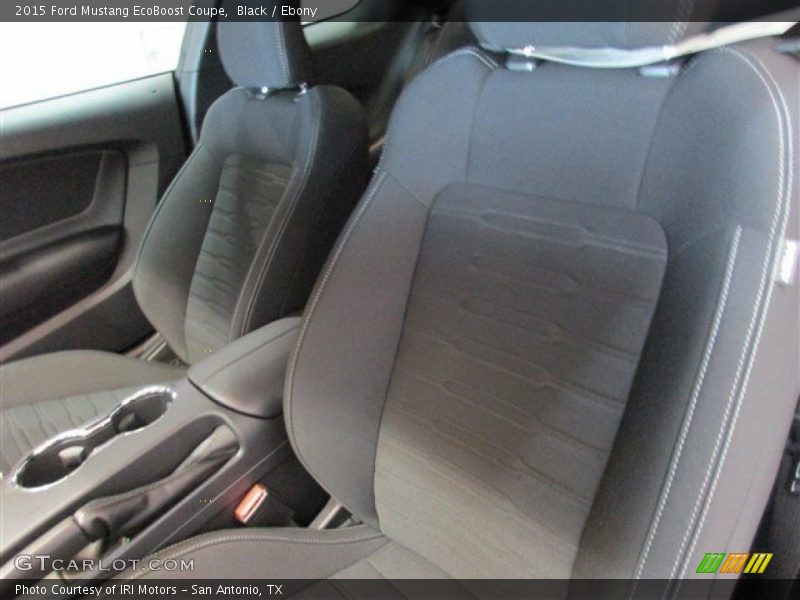 Black / Ebony 2015 Ford Mustang EcoBoost Coupe