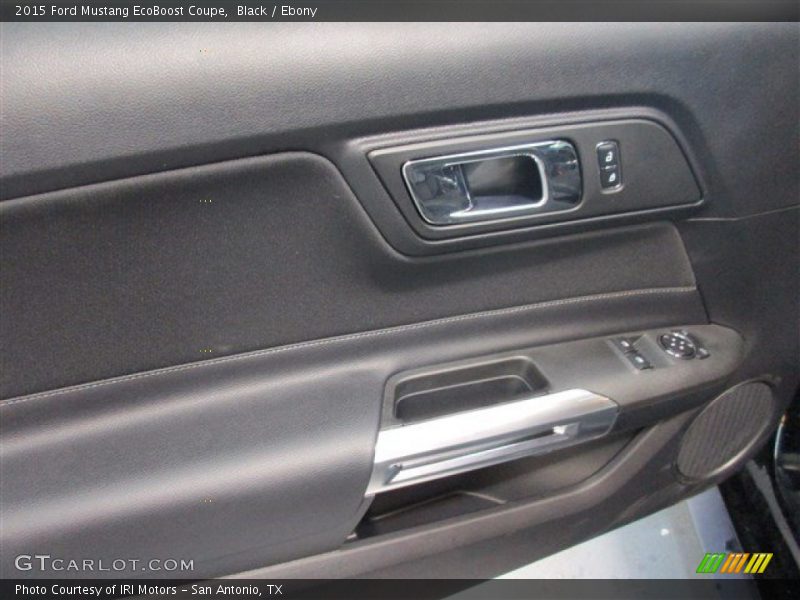Black / Ebony 2015 Ford Mustang EcoBoost Coupe