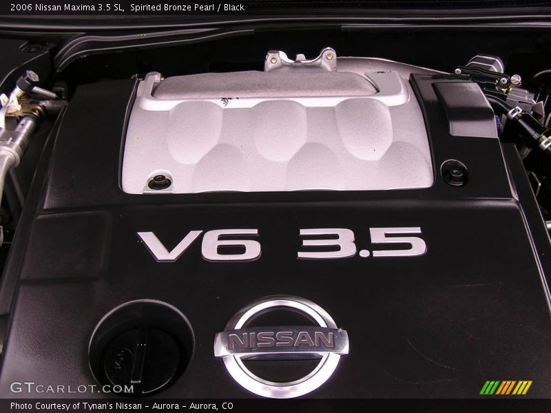 Spirited Bronze Pearl / Black 2006 Nissan Maxima 3.5 SL
