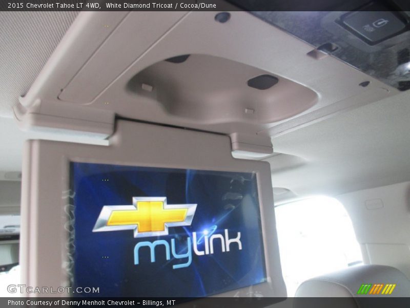 White Diamond Tricoat / Cocoa/Dune 2015 Chevrolet Tahoe LT 4WD