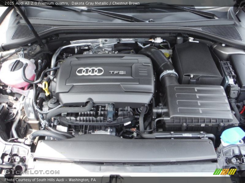  2015 A3 2.0 Premium quattro Engine - 2.0 Liter Turbocharged/TFSI DOHC 16-Valve VVT 4 Cylinder
