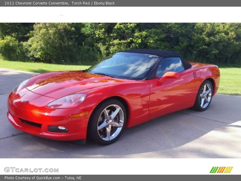 Torch Red / Ebony Black 2011 Chevrolet Corvette Convertible