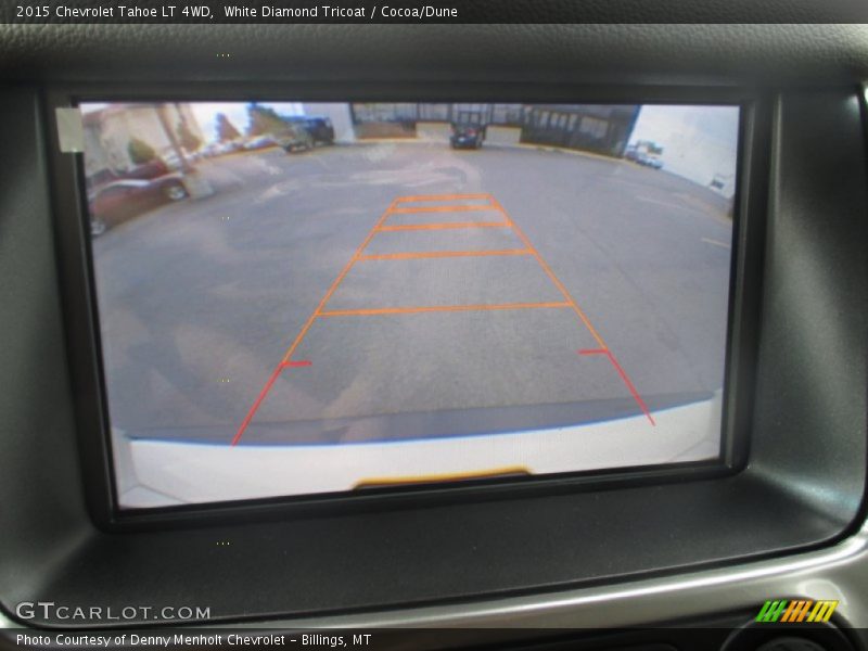 White Diamond Tricoat / Cocoa/Dune 2015 Chevrolet Tahoe LT 4WD