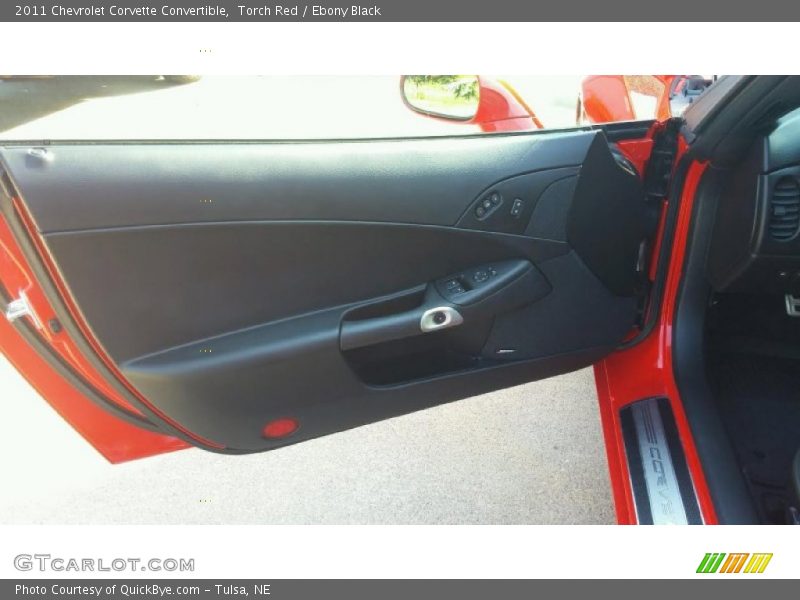 Torch Red / Ebony Black 2011 Chevrolet Corvette Convertible